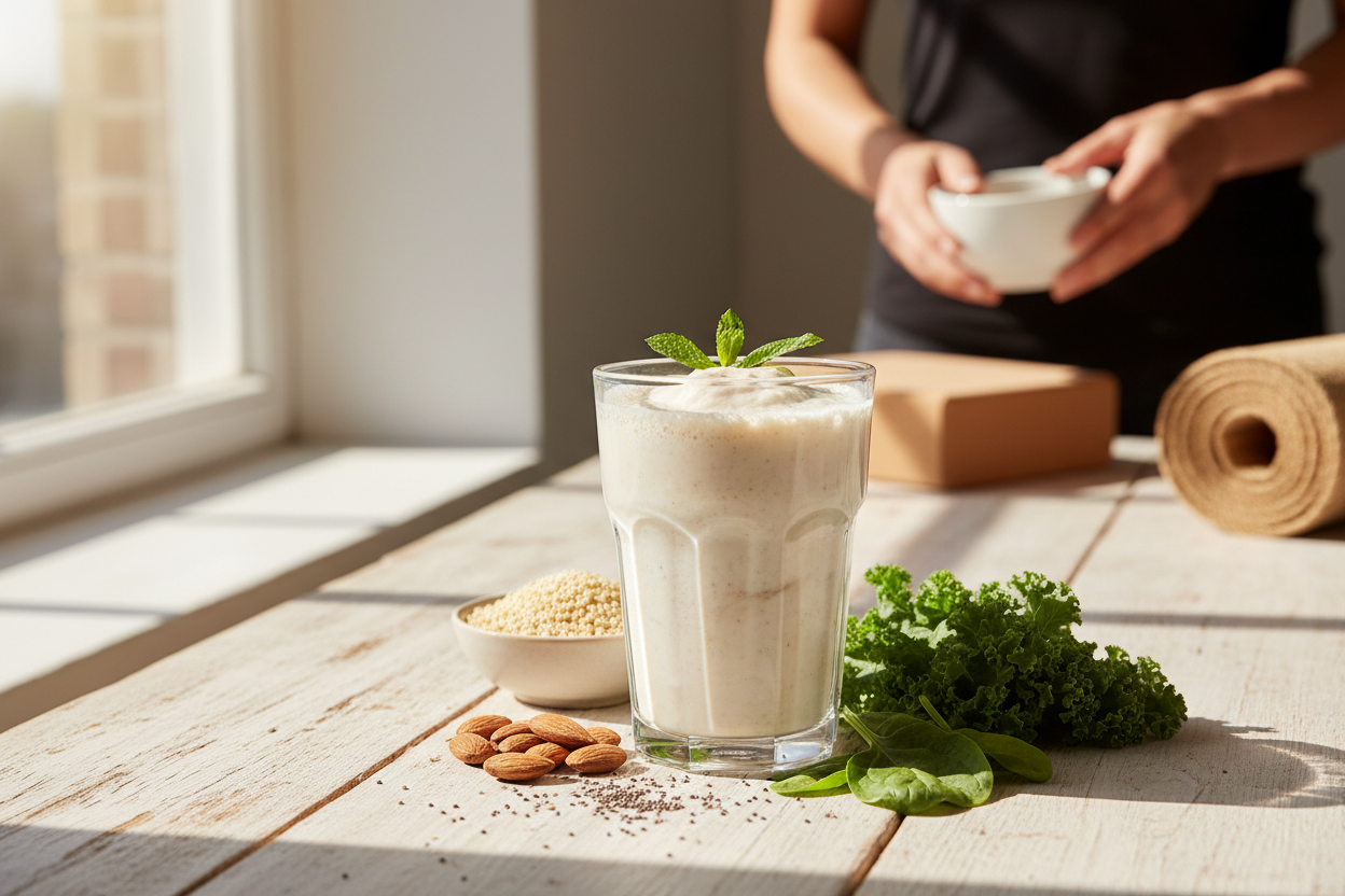 Vegane Mehrkomponenten-Proteine