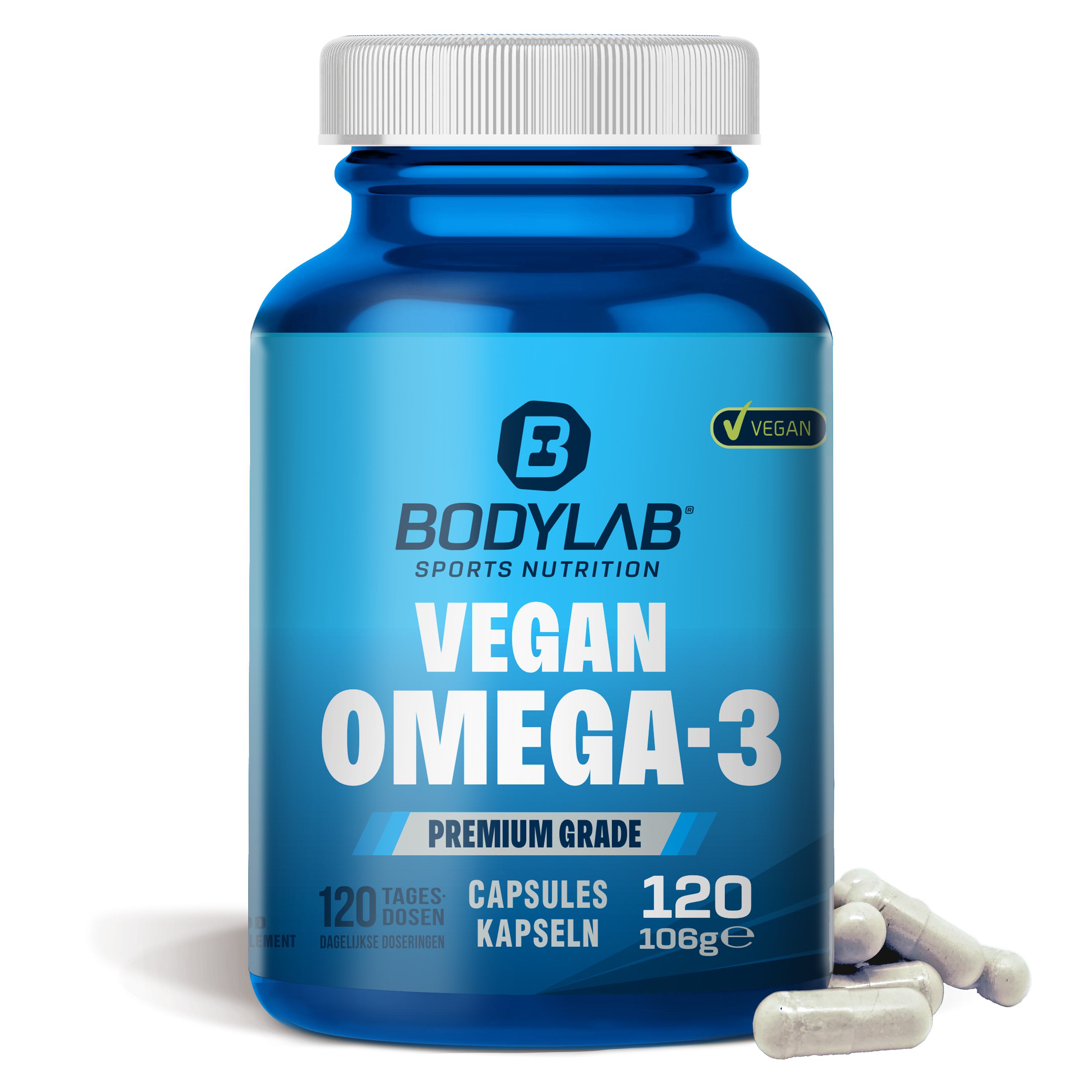 3 x Vegan Omega 3 (120 Kapseln)