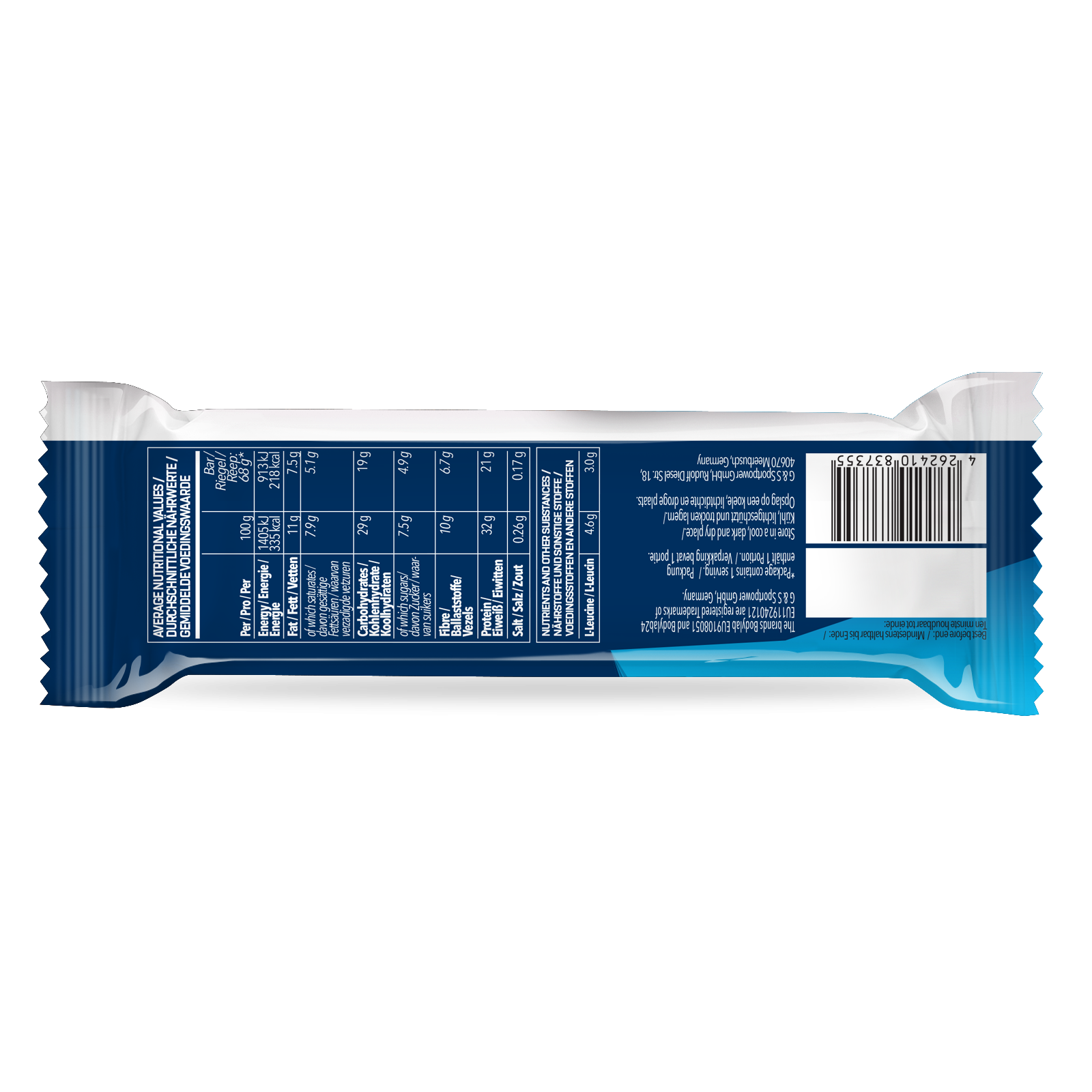 Prime Crunchy Protein Bar (12x65g) Erdbeer Joghurt
