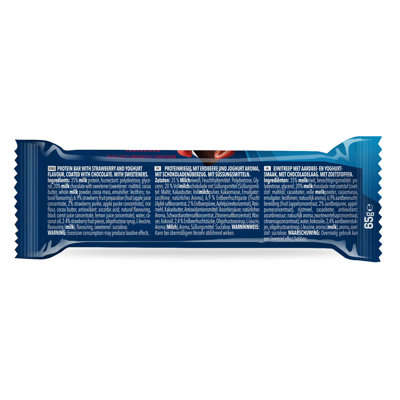 Prime Crunchy Protein Bar (12x65g) Erdbeer Joghurt