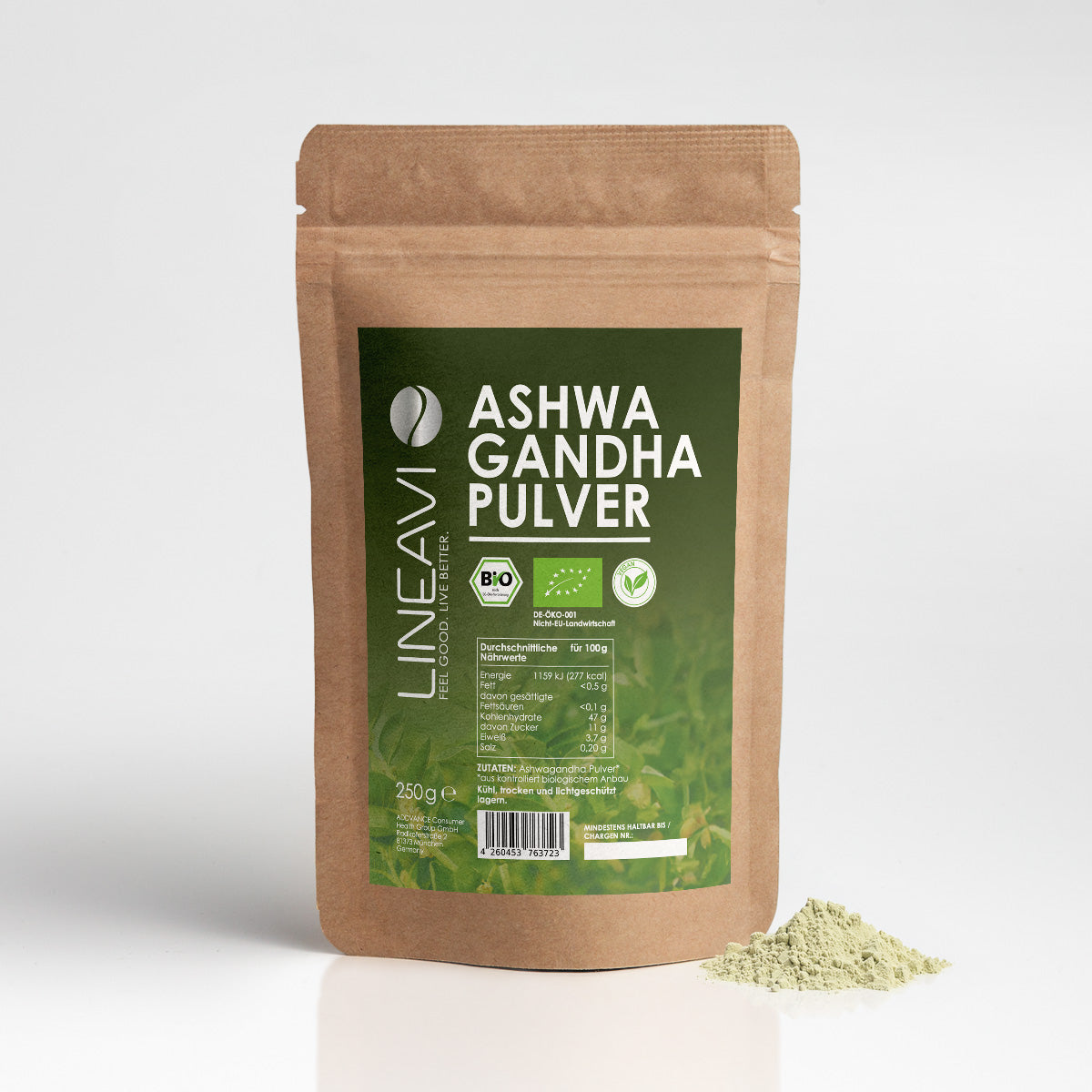 Bio Ashwagandhapulver (250g)