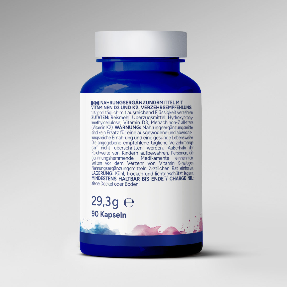 Vitamin D3+K2 (90 Kapseln)