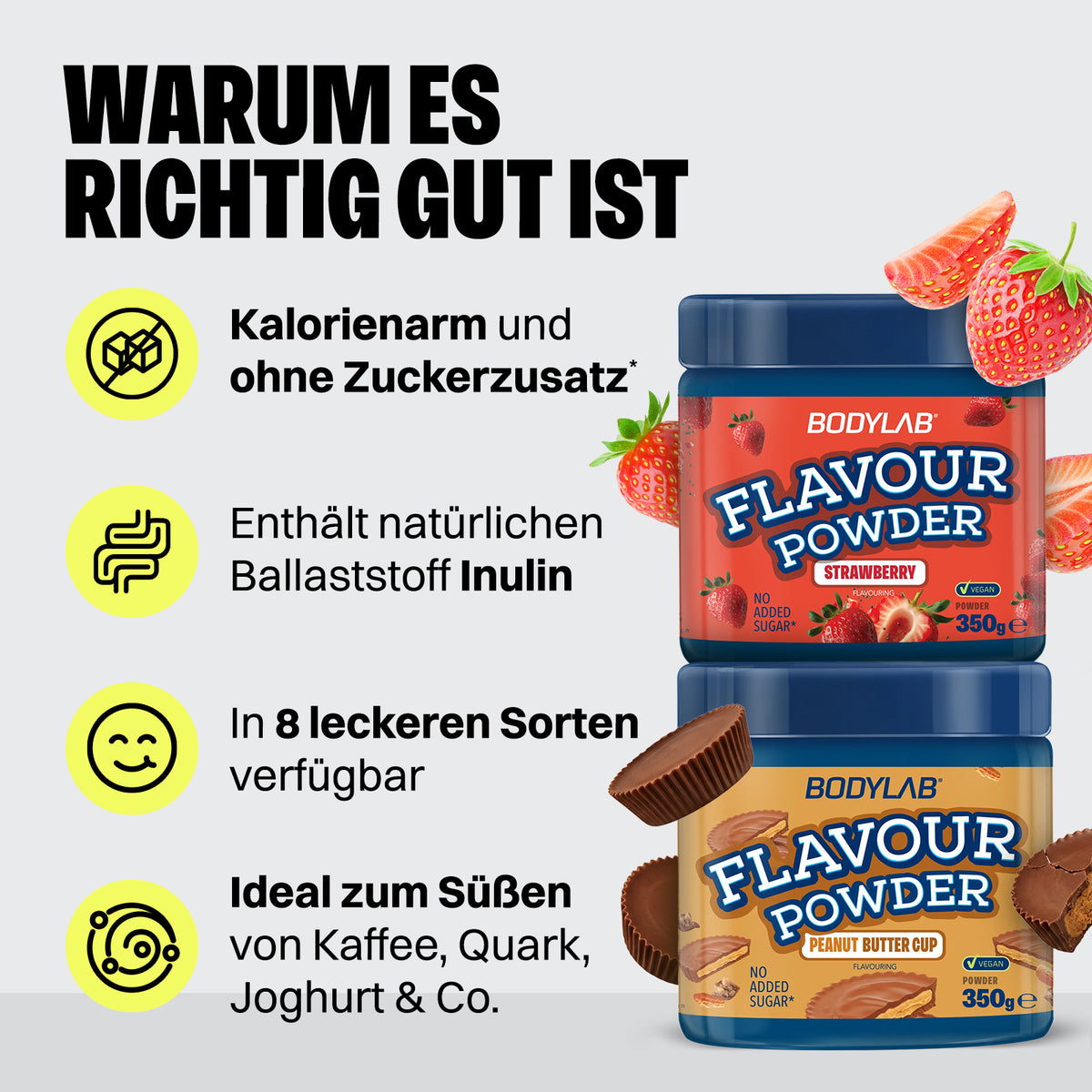 3 x Flavour Powder (350g)