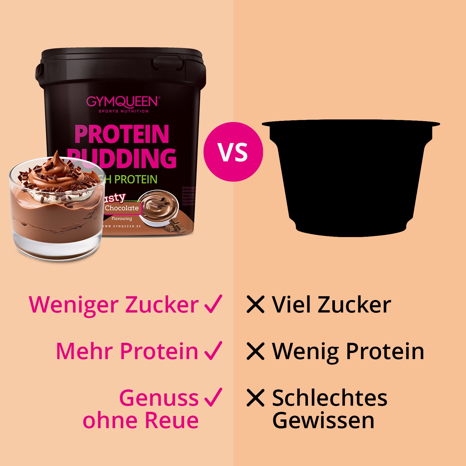 Protein Pudding 3er Pack