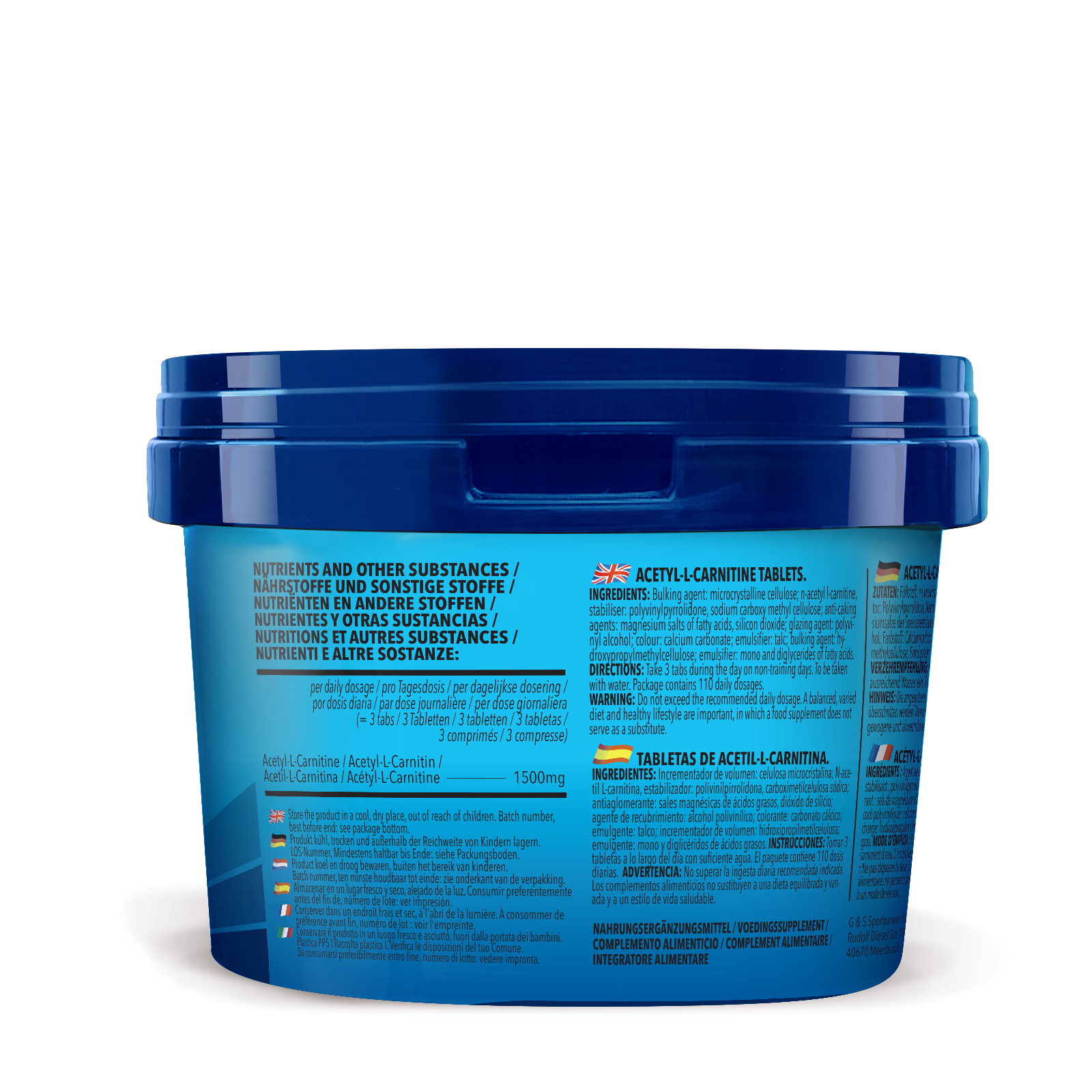 BIG PACK Acetyl L-Carnitine (330 Tabletten)