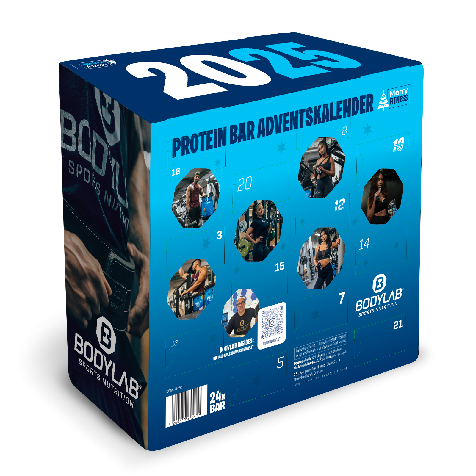 BODYLAB Riegel Adventskalender
