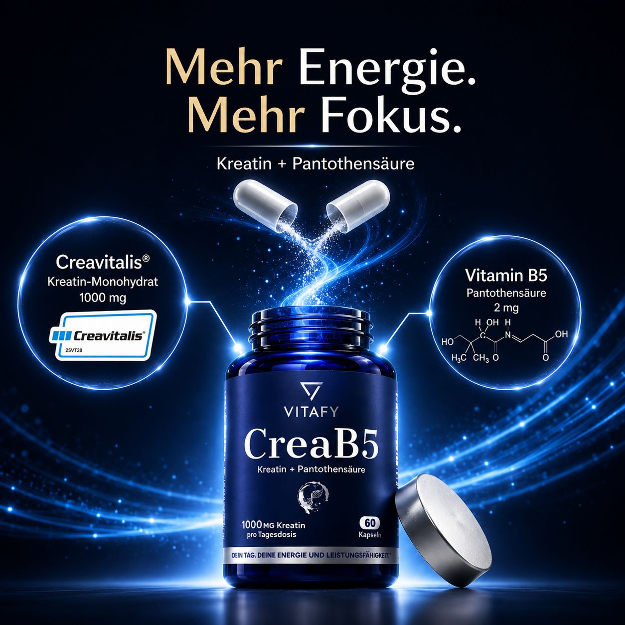 CreaB5 Energie Formel (60 Kapseln)