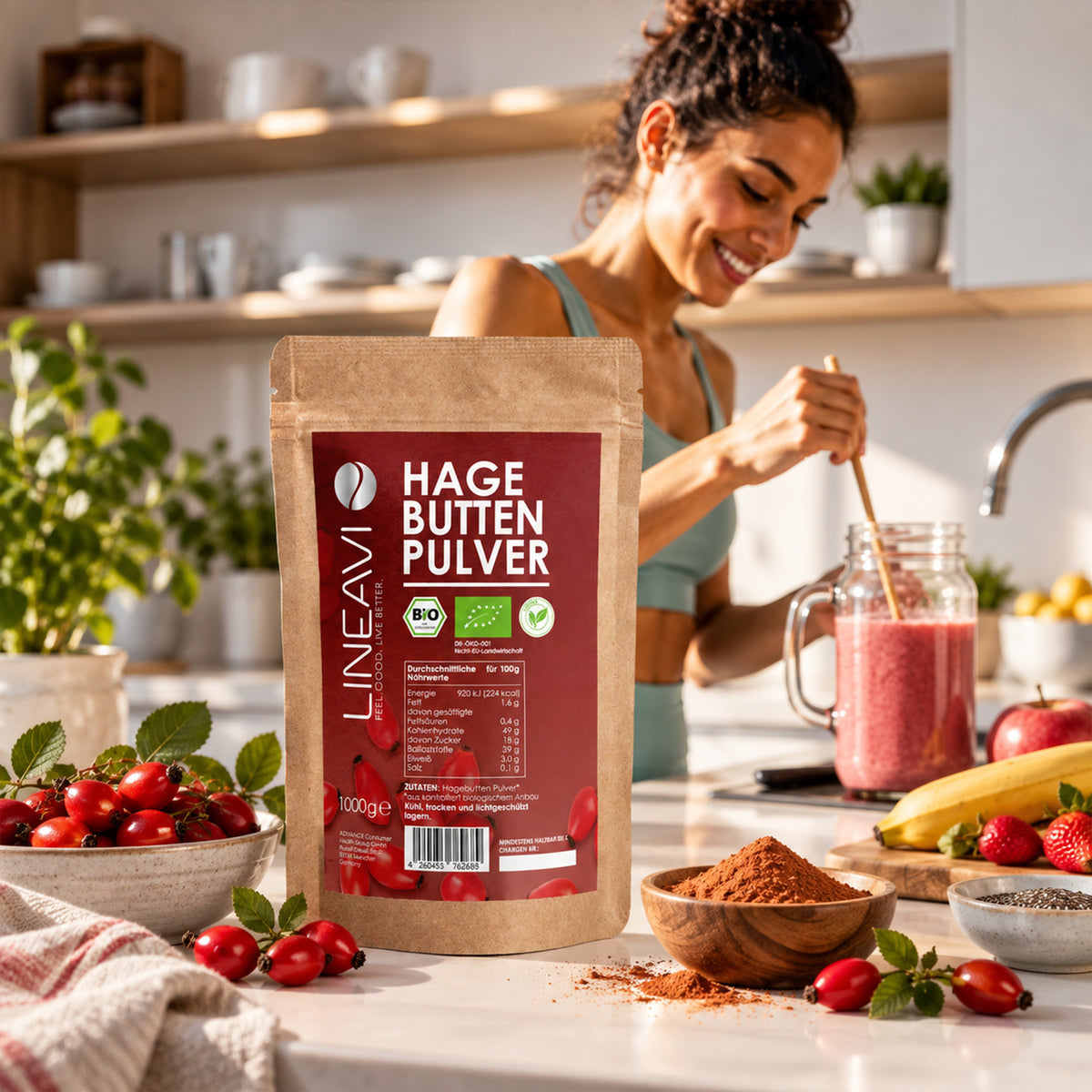 Bio Hagebuttenpulver (500g)