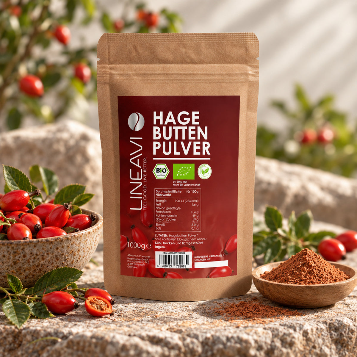 Bio Hagebuttenpulver (500g)