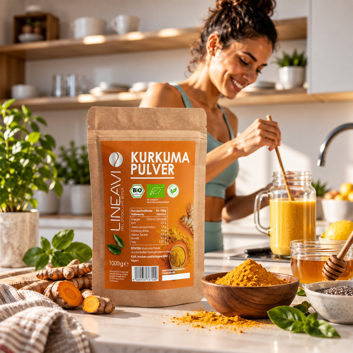 Bio Kurkumapulver (500g)