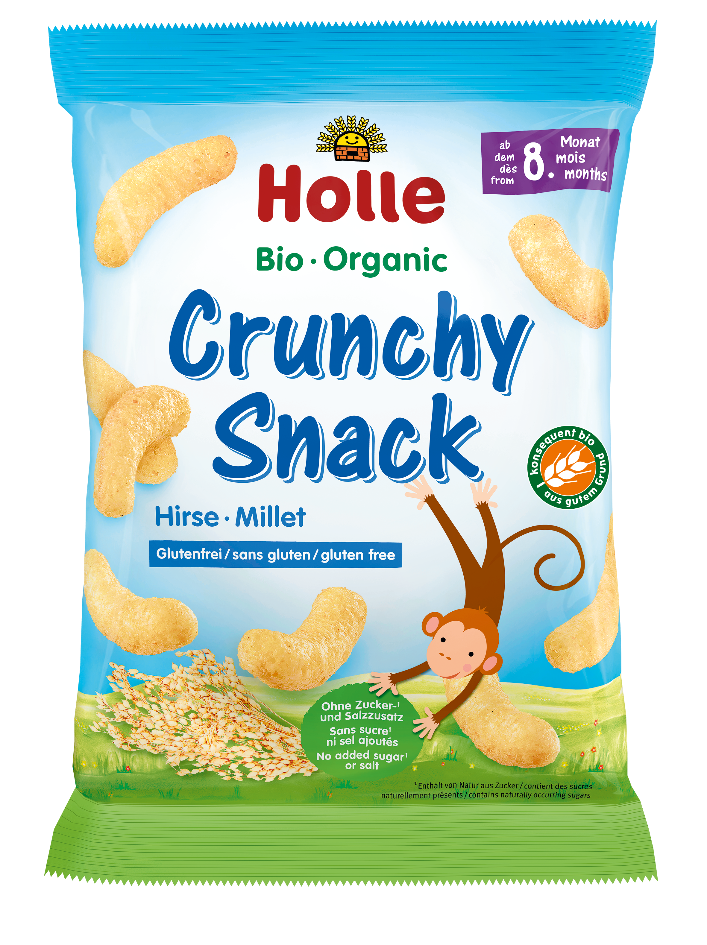Bio Crunchy Snack Hirse (25g)