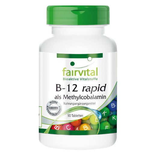 B-12 rapid als Methylcobalamin (90 Tabletten)