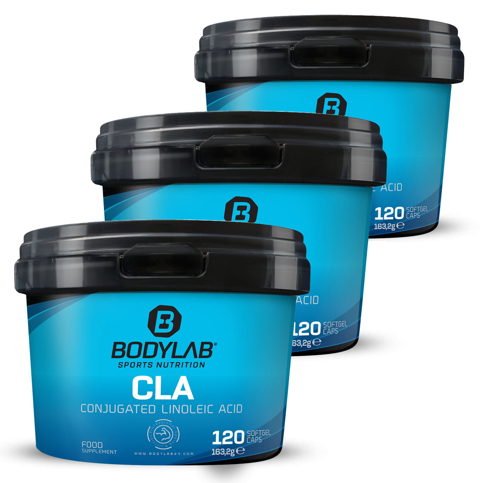 3 x CLA (je 120 Kapseln)