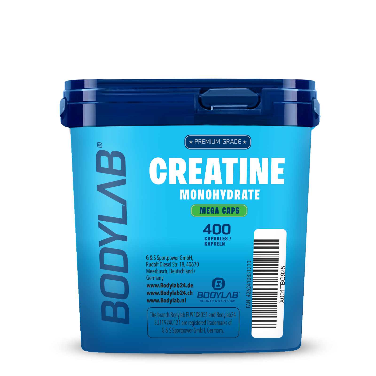 Creatine Monohydrate Mega Caps (400 Kapseln)