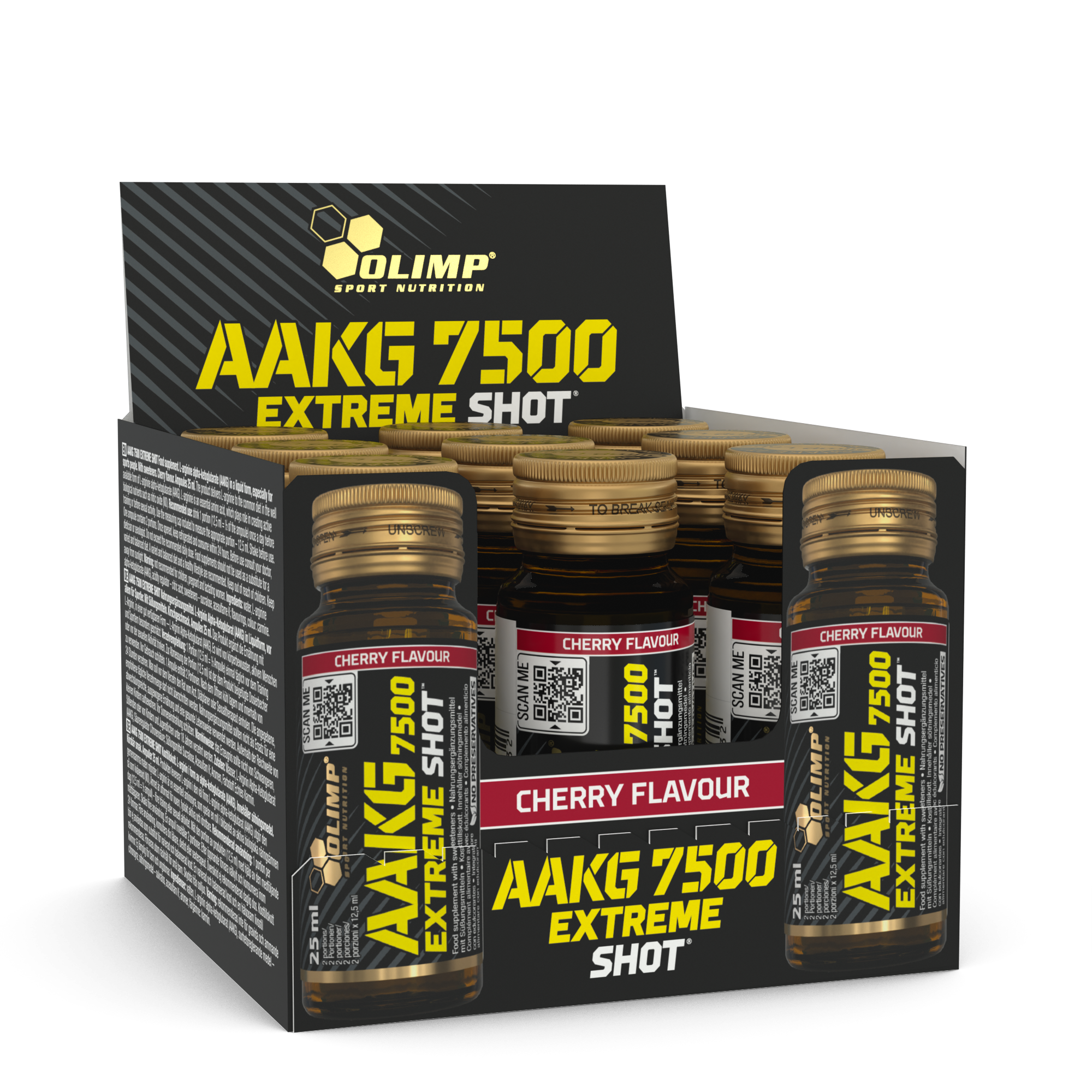AAKG 7500 Extreme Shot (9 x 25ml)