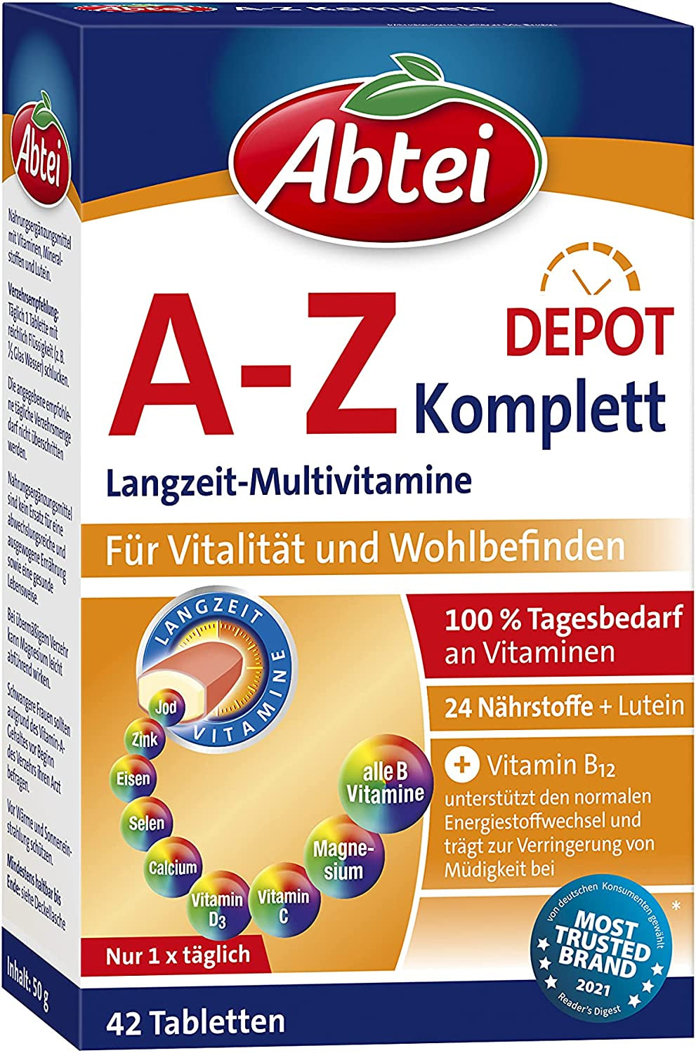A-Z Komplett (40 Tabletten)