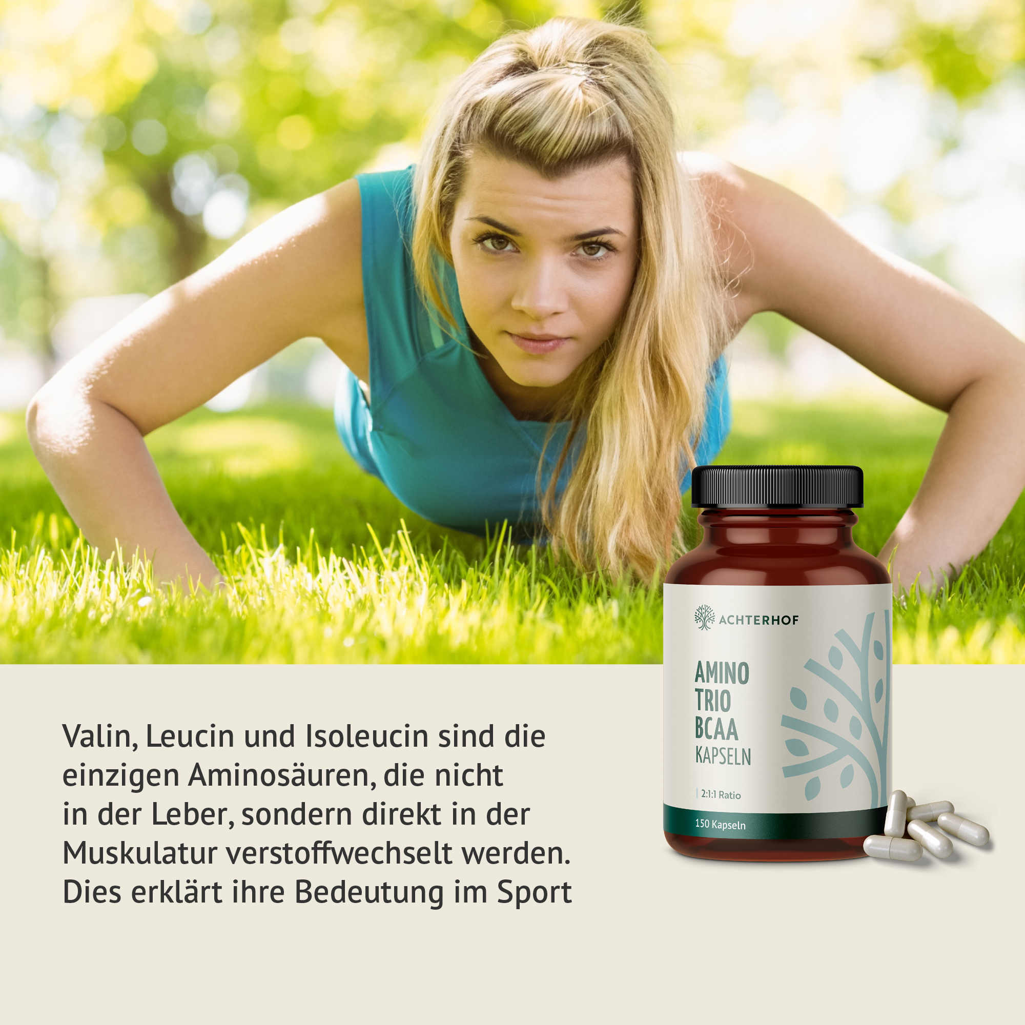 BCAA (120 Kapseln)