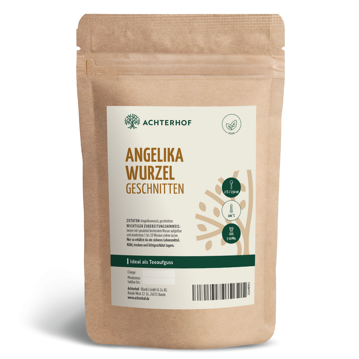 Angelikawurzel geschnitten (250g)