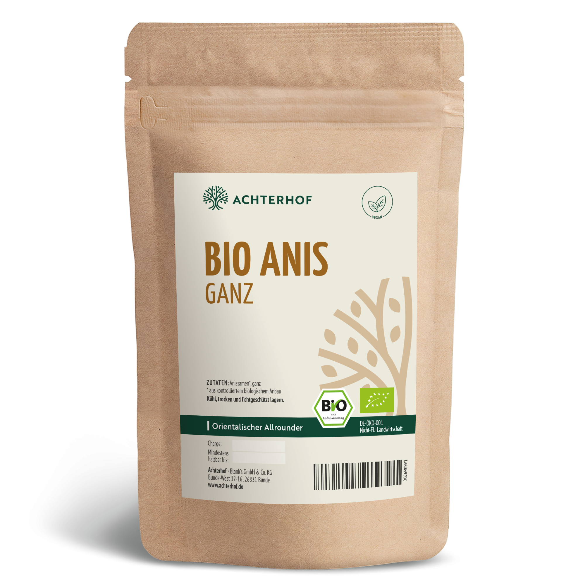 Anis ganz Bio (500g)