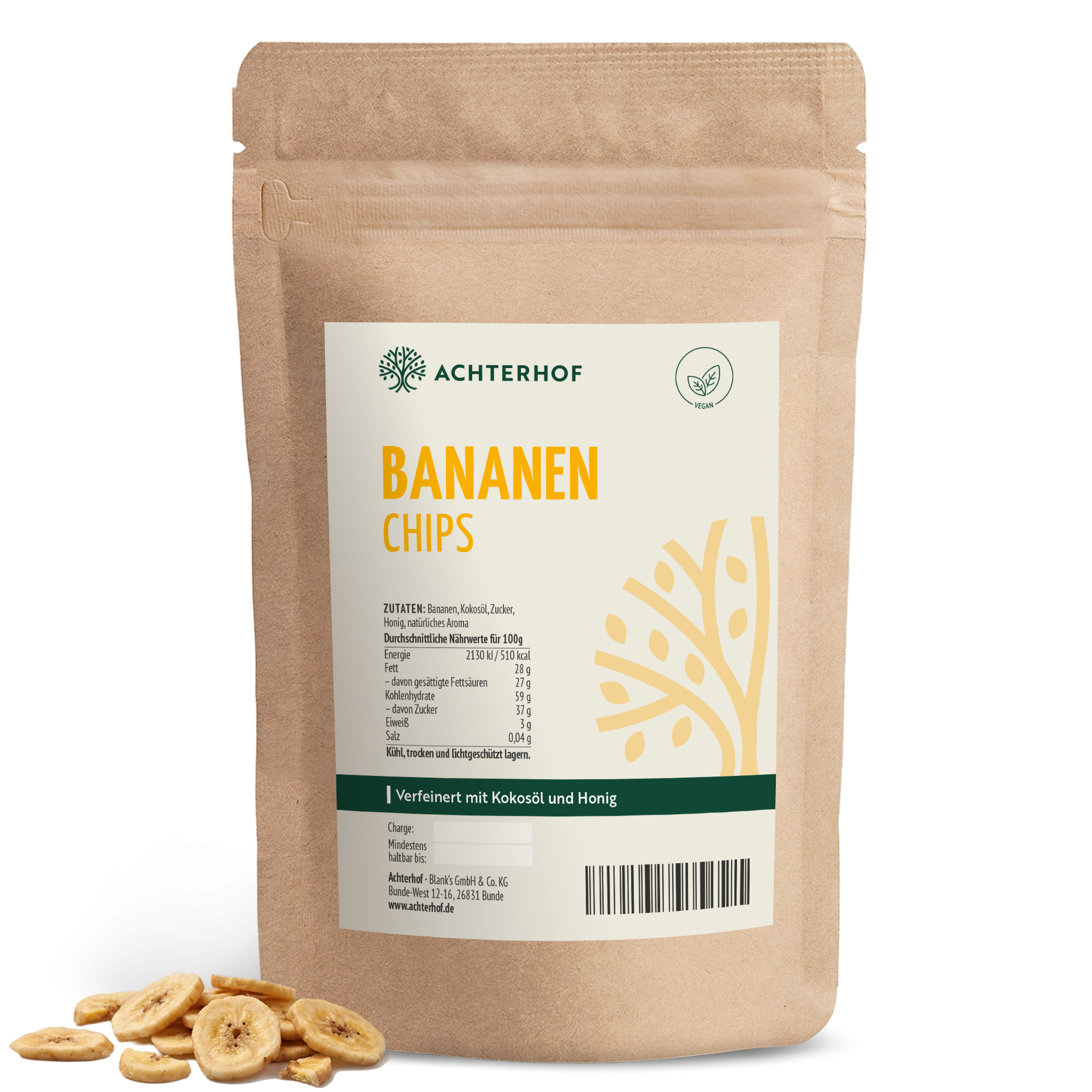 Bananenchips (500g)