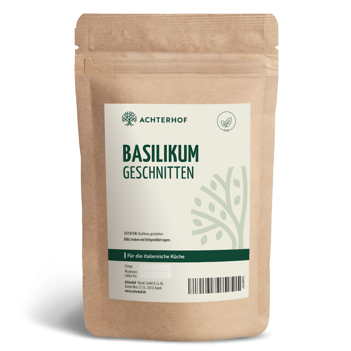 Basilikum geschnitten (100g)