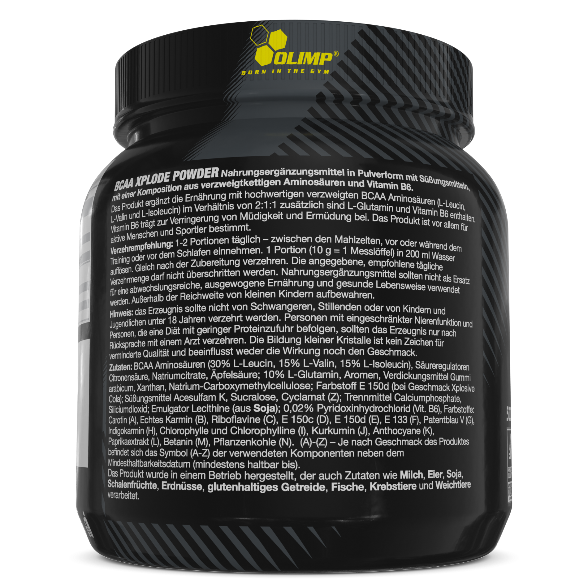 BCAA Xplode Powder (500g) Erdbeere
