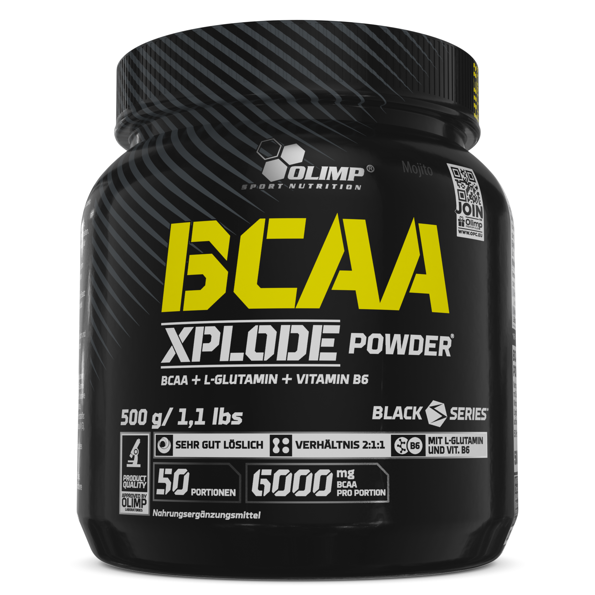 BCAA Xplode Powder (500g) Mojito