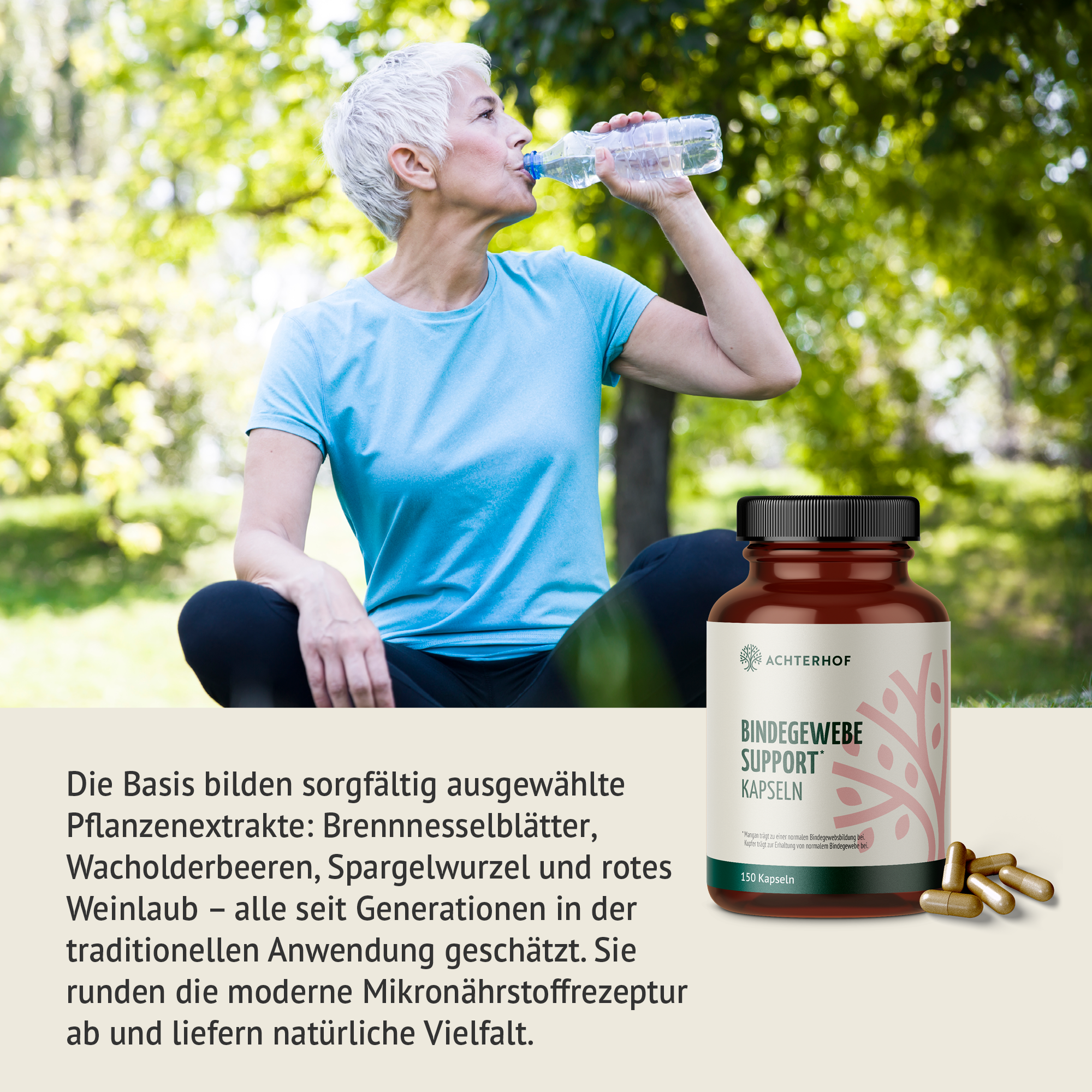 Bindegewebe Support Kapseln (150 Kapseln)