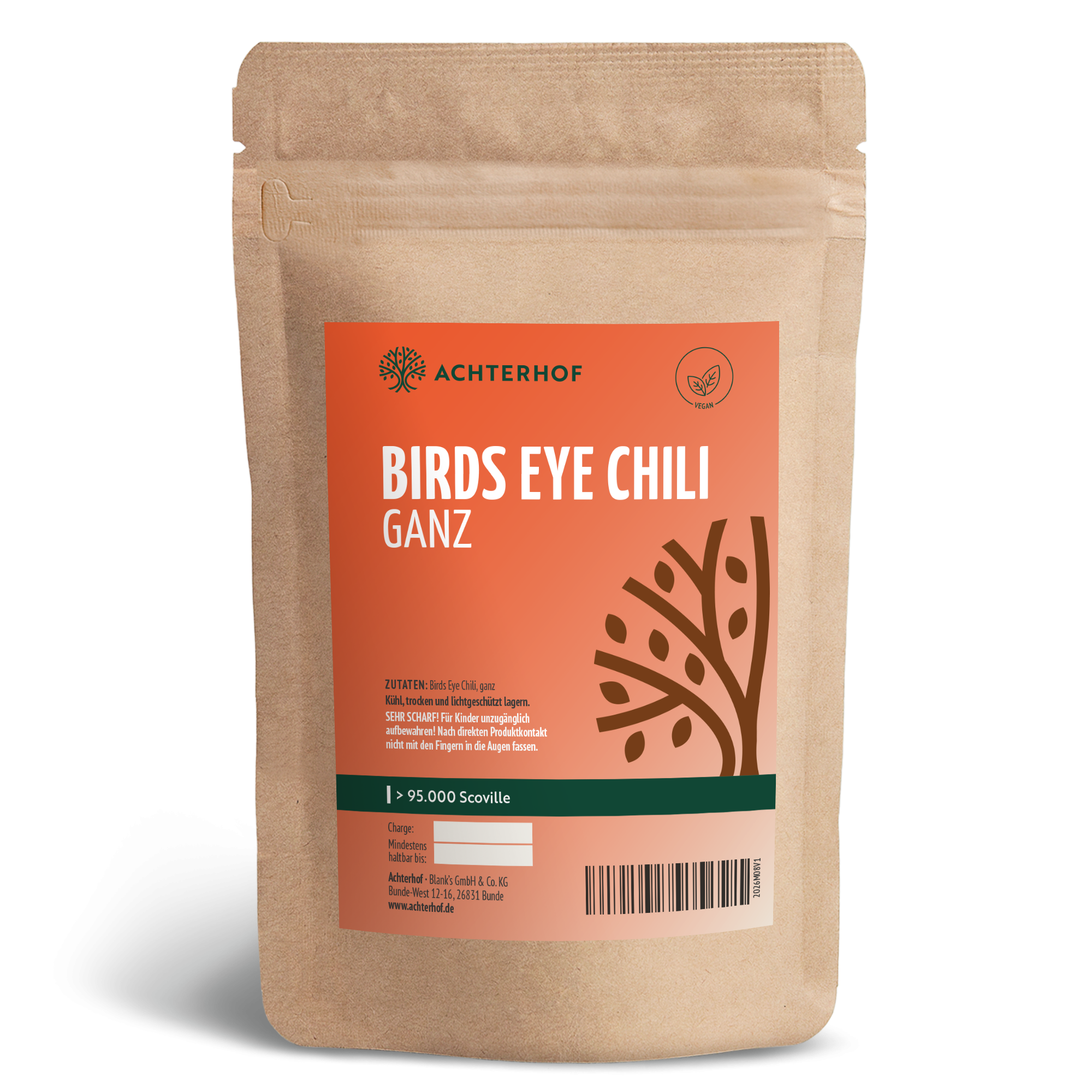 Birds Eye Chili ganz (100g)