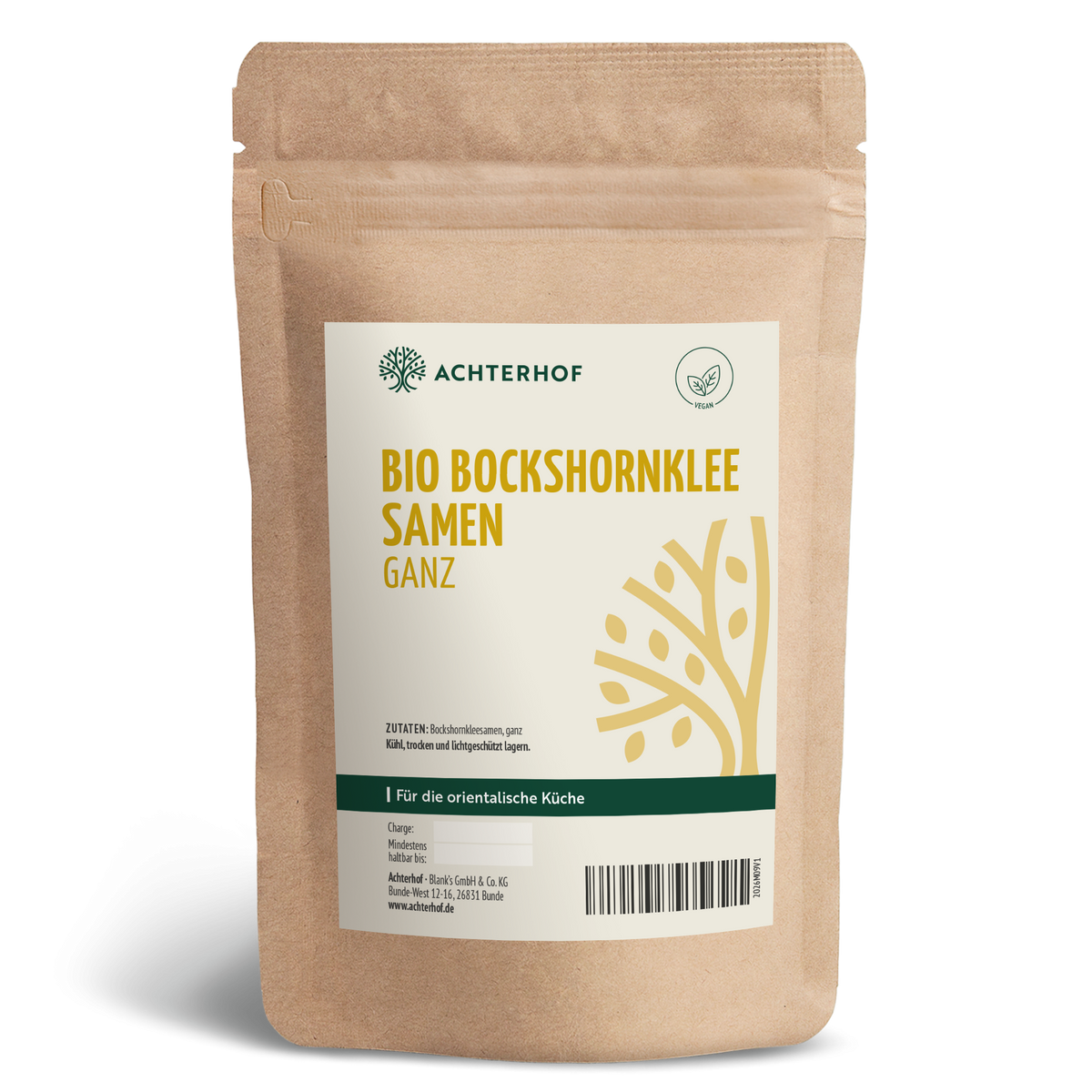 Bockshornkleesamen ganz (500g)