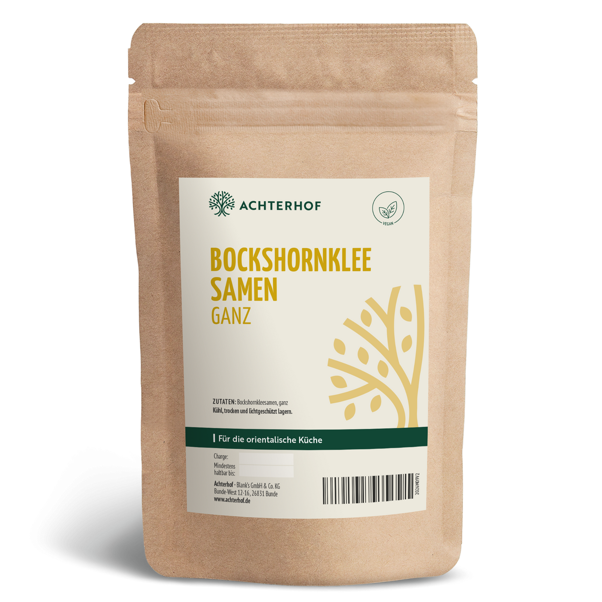 Bockshornkleesamen ganz (1000g)