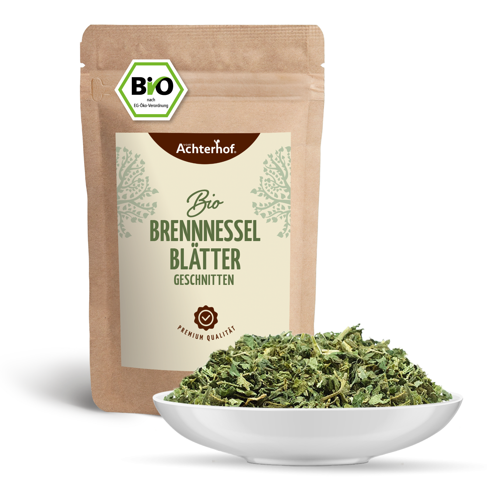 Brennnesselblätter geschnitten Bio (1000g)
