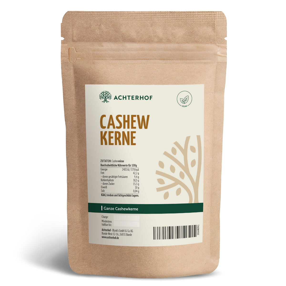 Cashewkerne ganz (250g)