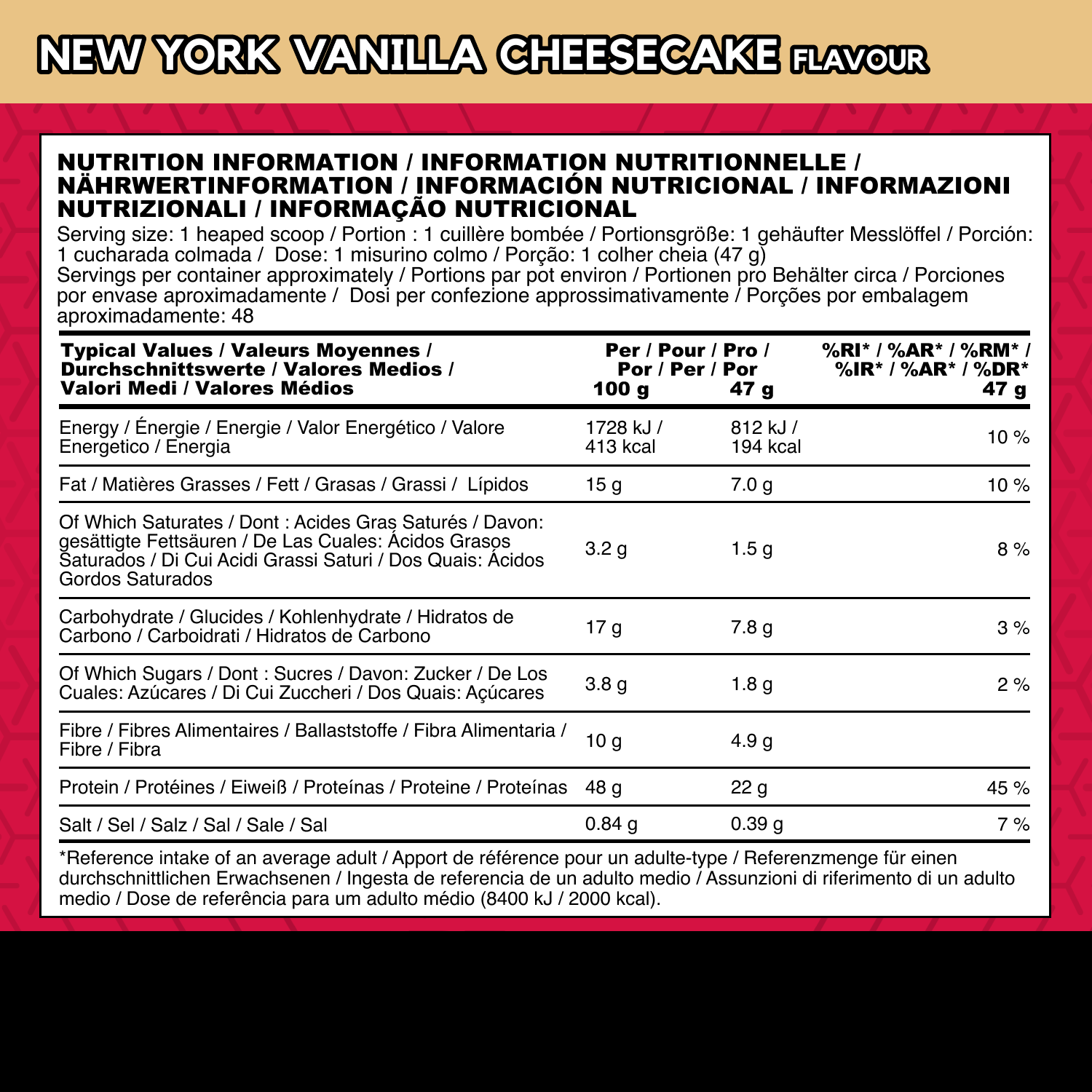 #Geschmack_Vanilla Cheesecake