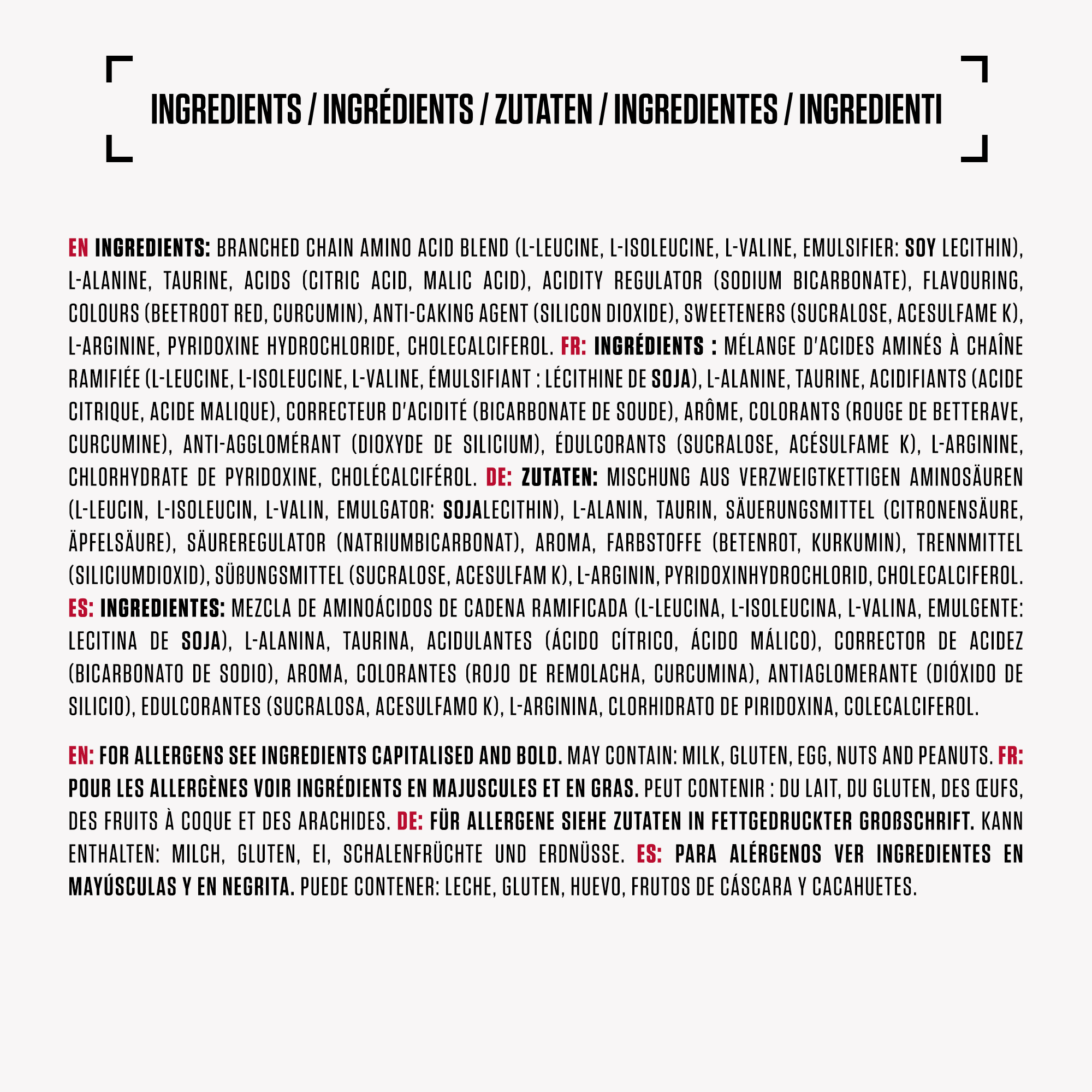 Amino X Aminosäuren BCAA (1000g)