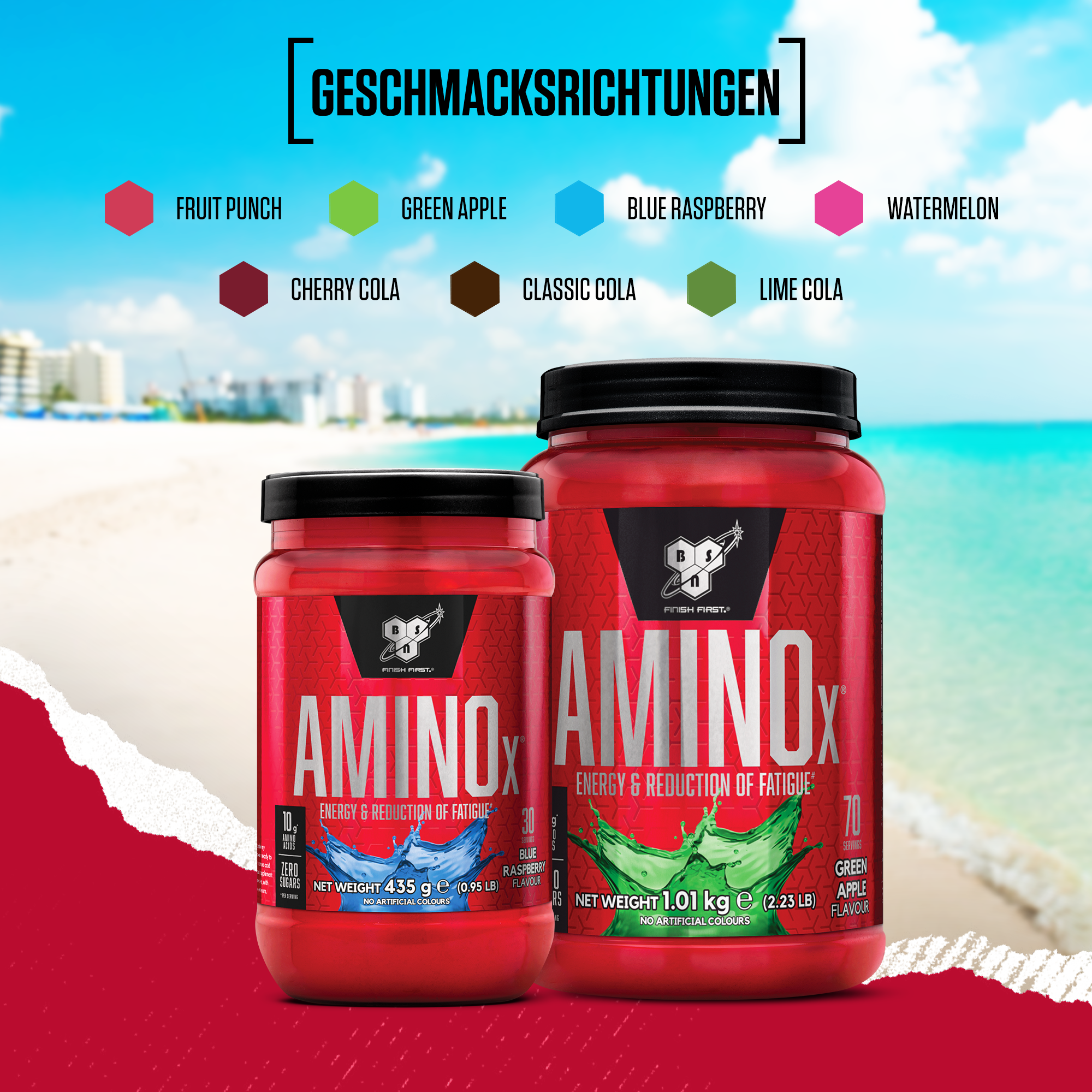 Amino X Aminosäuren BCAA (435g)