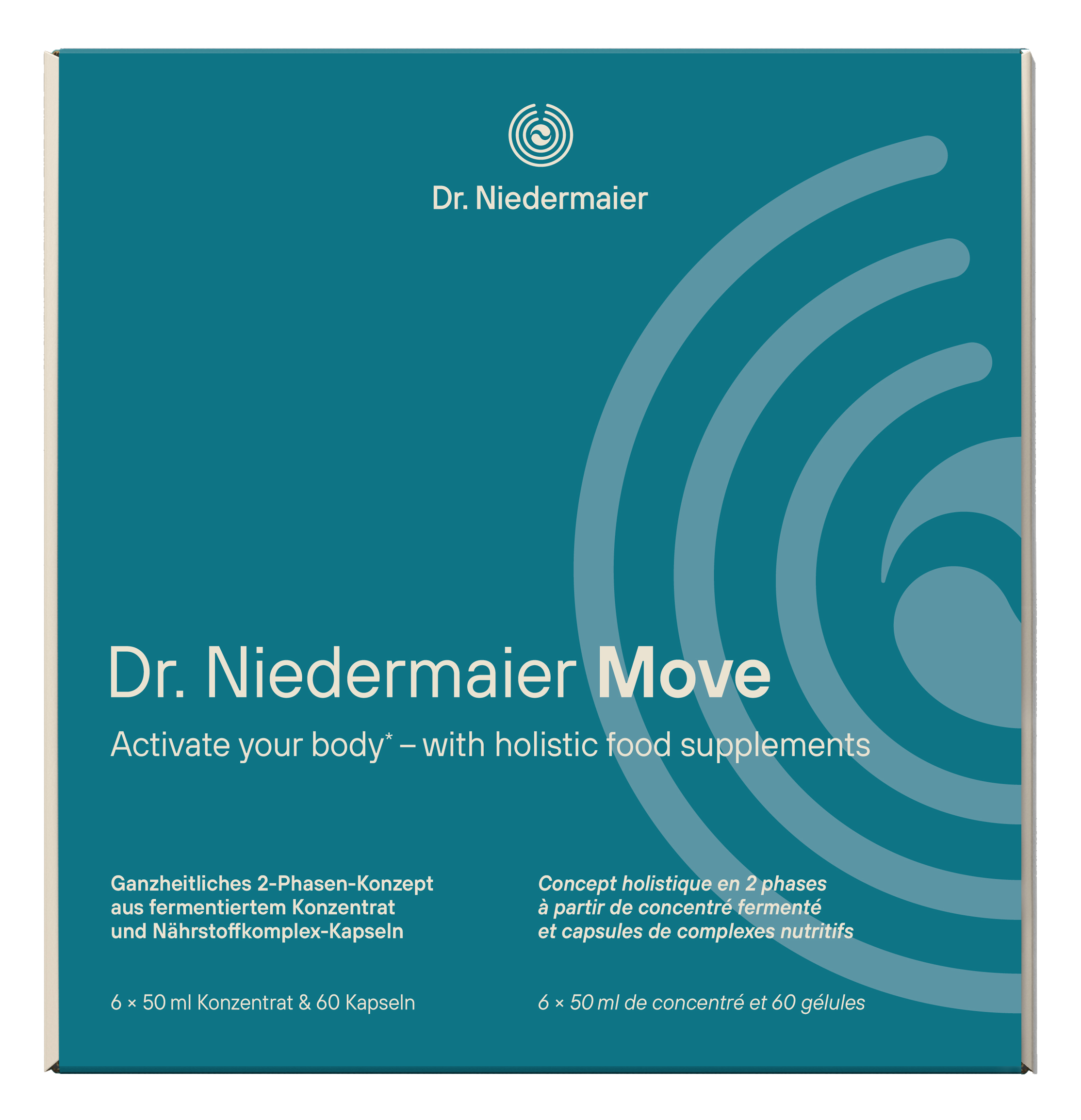 Move Monatsbox (6x50ml Konzentrat + 60 Kapseln)