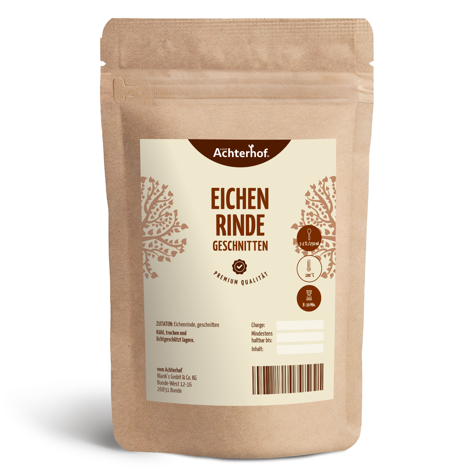 Eichenrinde geschnitten (1000g)