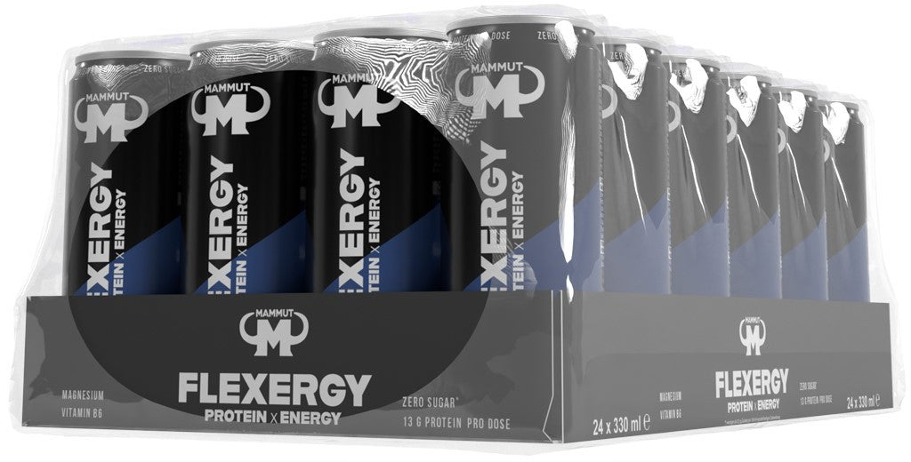 Flexergy Protein Energy Drink Blueberry (24x330ml)