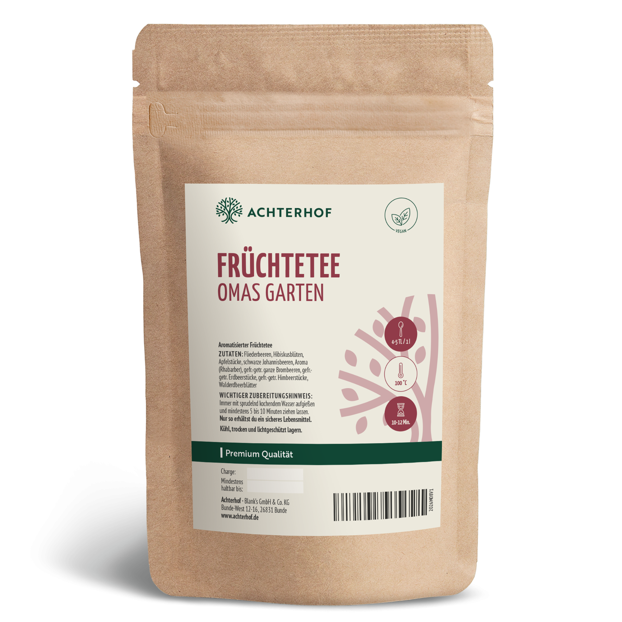 Früchtetee Omas Garten (100g)