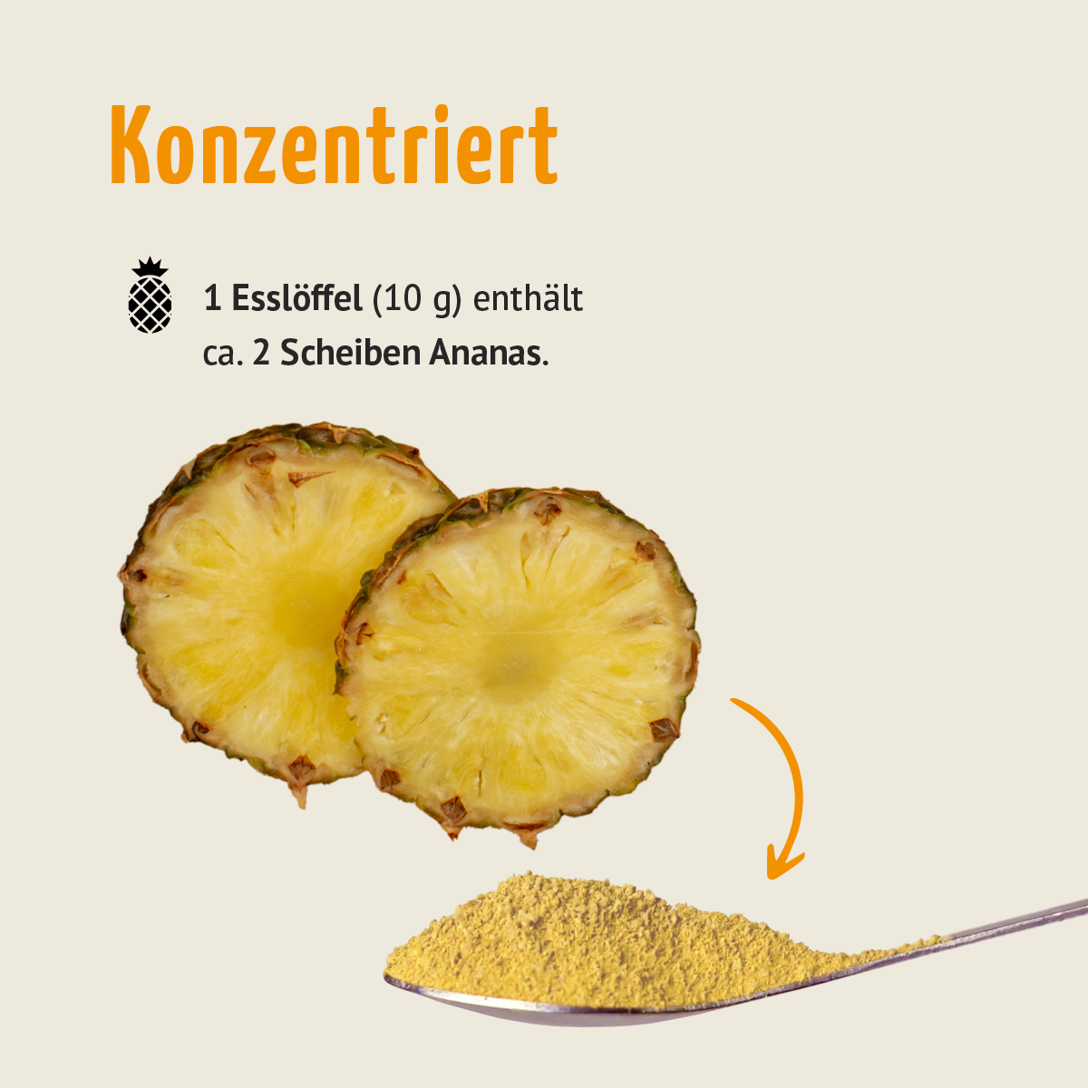 Bio Ananas Fruchtpulver (100g)