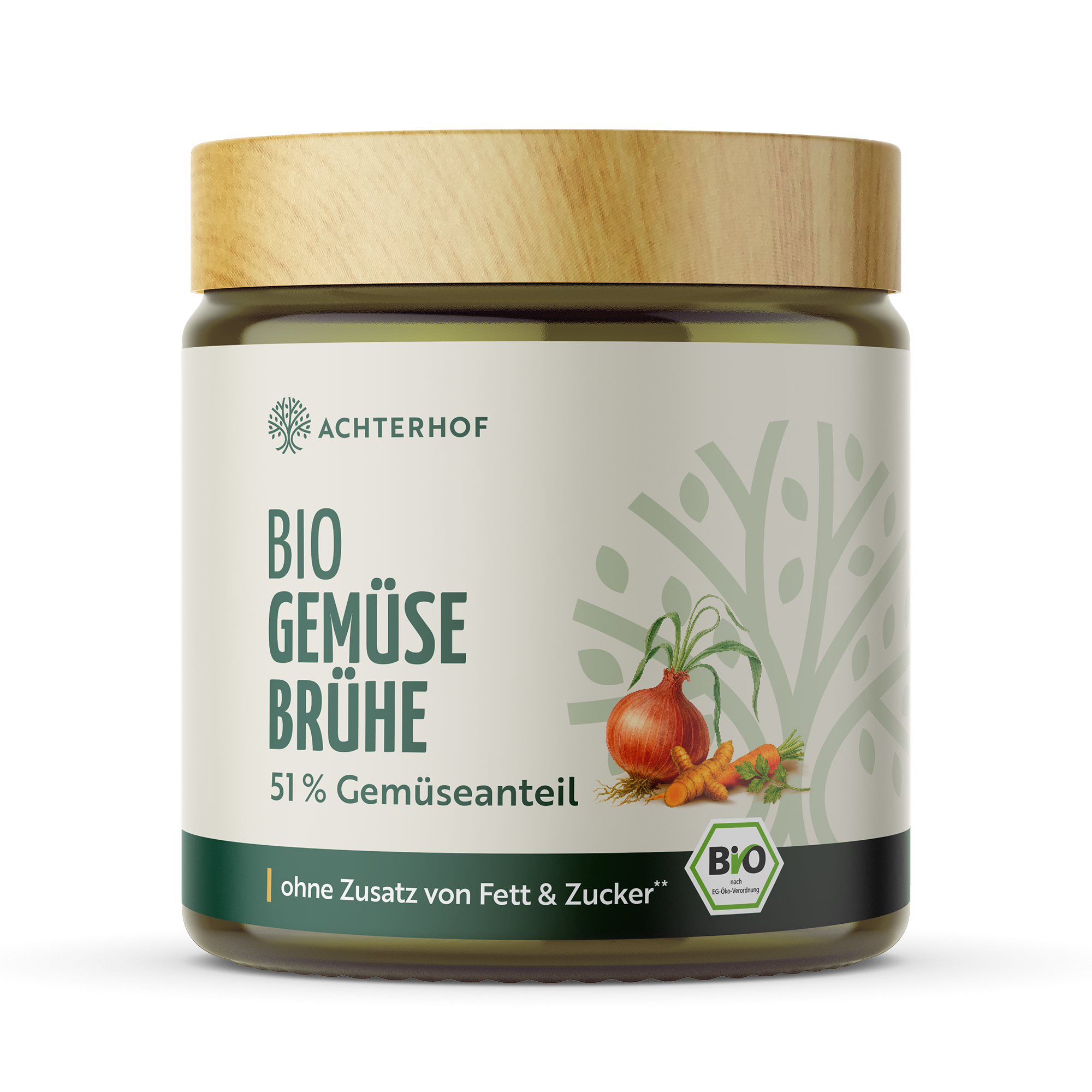 Bio Gemüsebrühe mit 51% Gemüseanteil (225g)