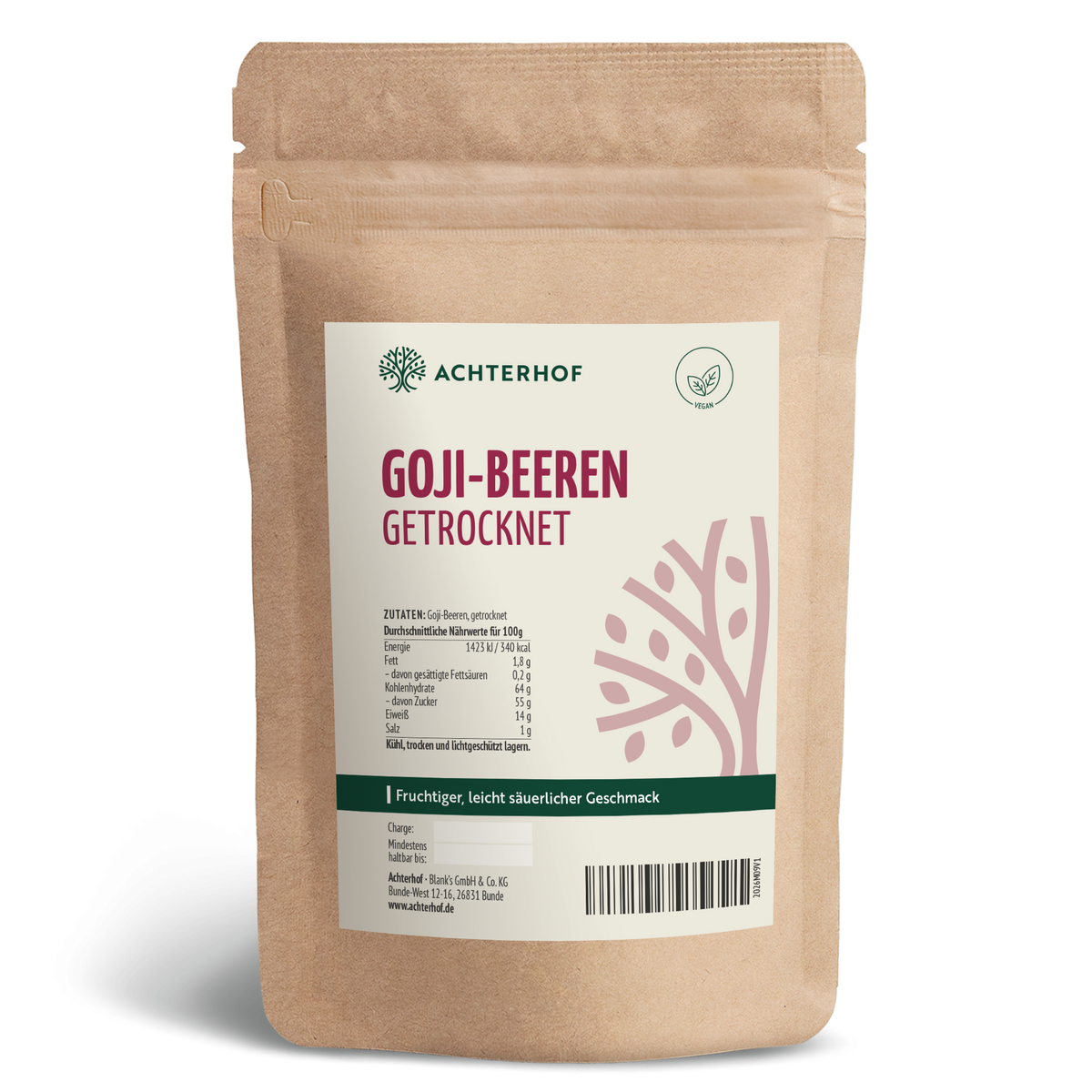 Goji-Beeren getrocknet (500g)