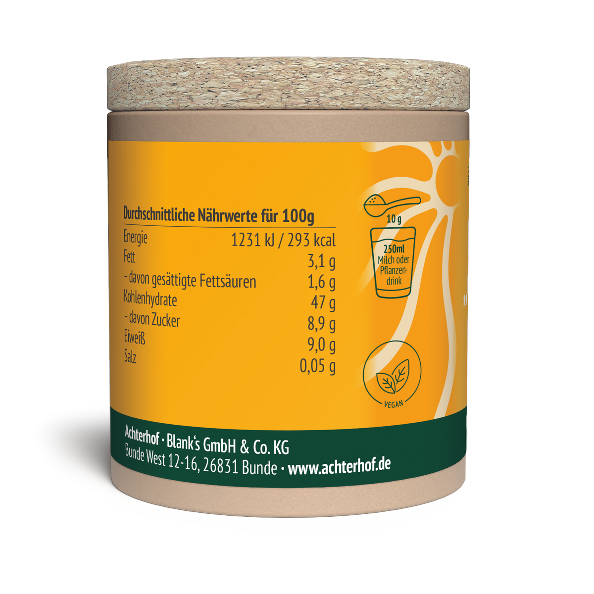 Bio Goldene Milch Gewürzmischung (55g)