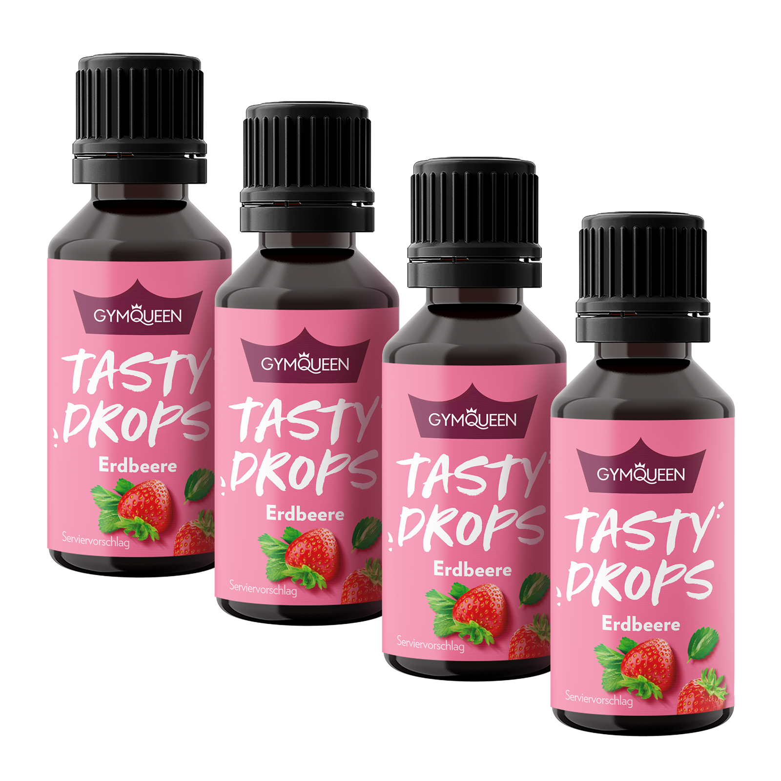 Tasty Drops Erdbeere 4er Pack