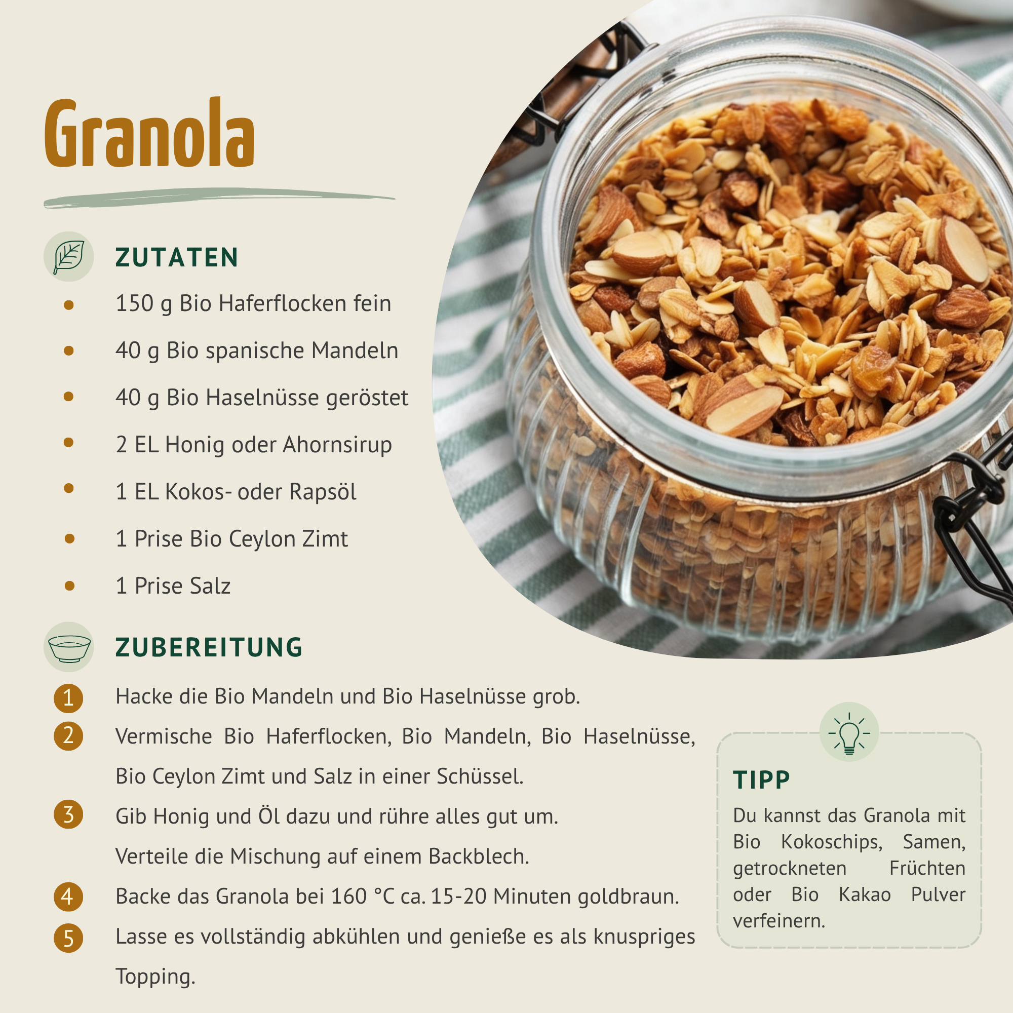 Bio spanische Mandeln (1000g)