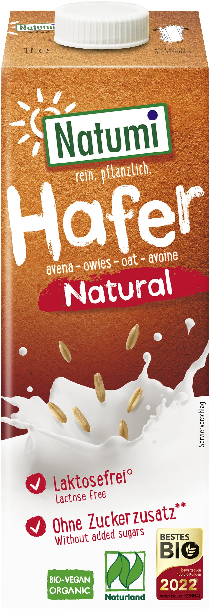 Haferdrink Natur bio (1000ml)