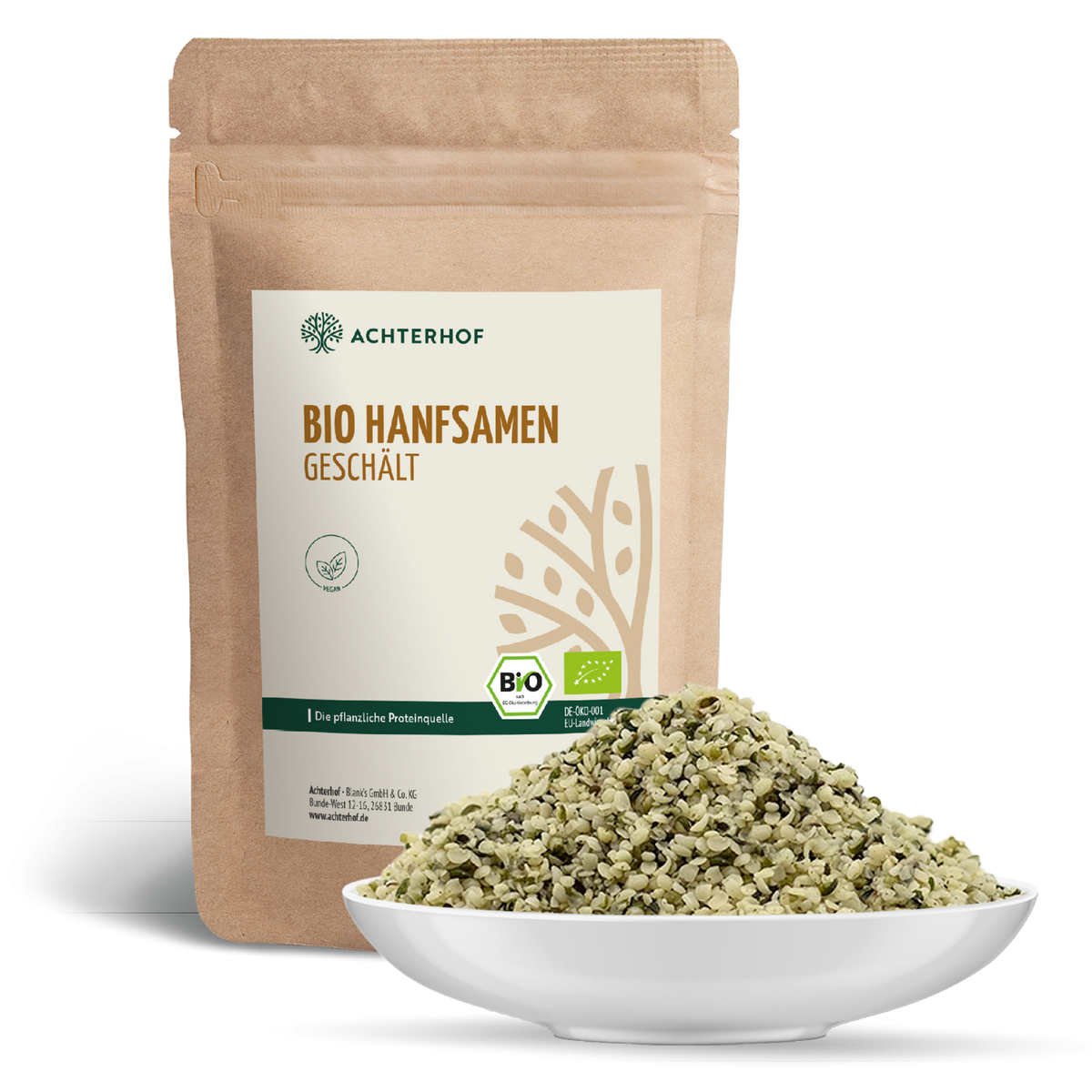Hanfsamen geschält Bio (250g)