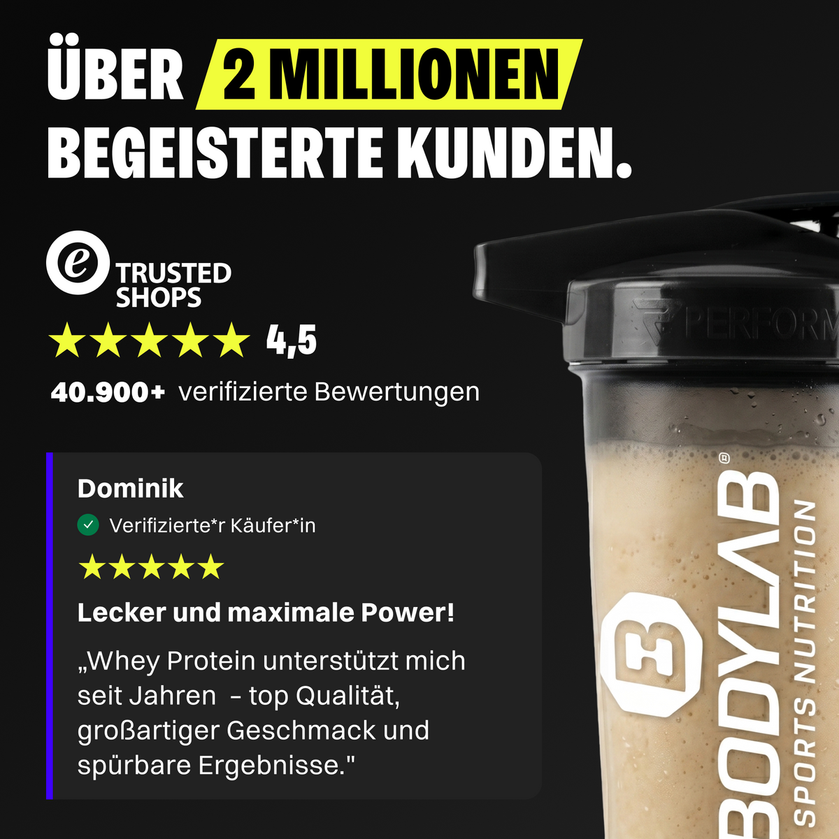 4x Whey Protein (4x1000g)