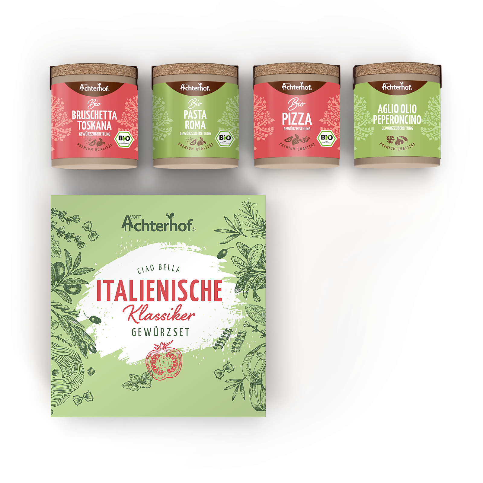 Italienische Klassiker Gewürzset